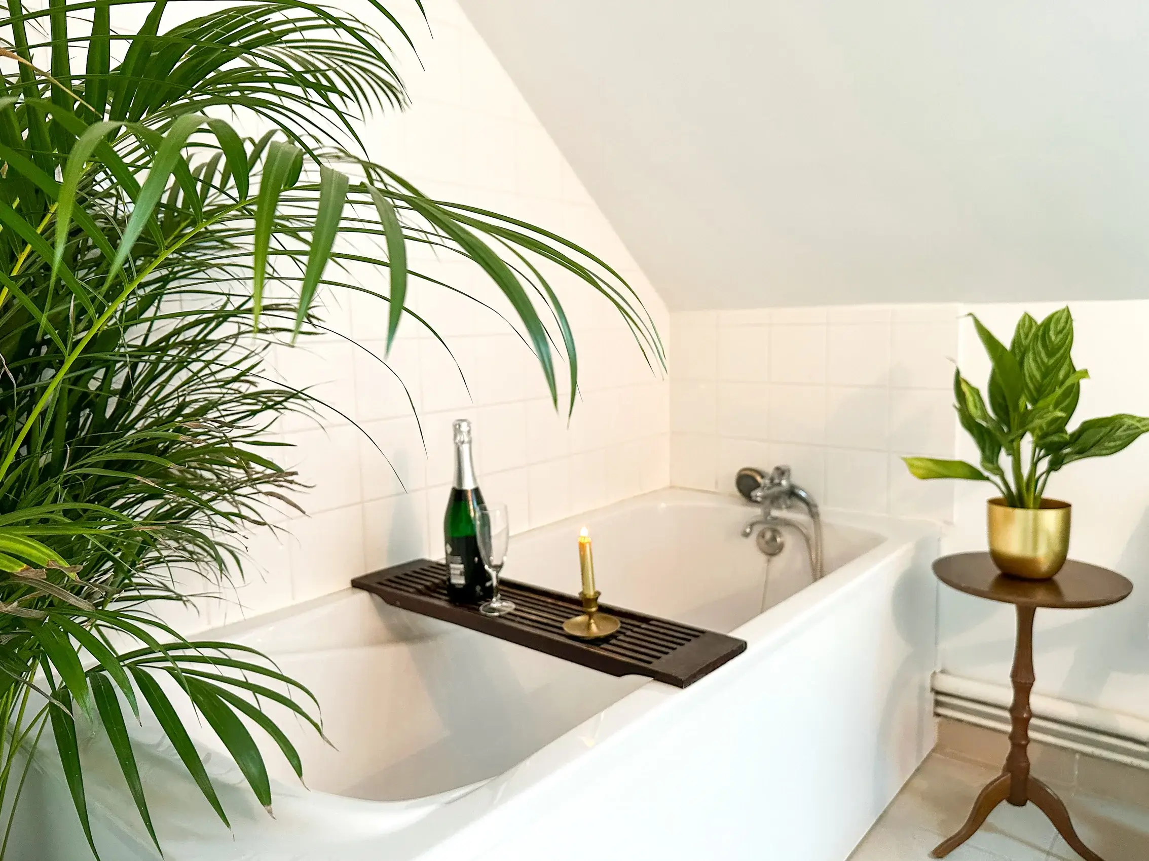 Gîte La Souveraine - Bathroom - Château Le Bas Bleu